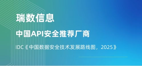 瑞數信息獲評API安全推薦廠商，入選IDC中國數據安全技術發展路線圖，展望2025信息技術咨詢服務新篇章